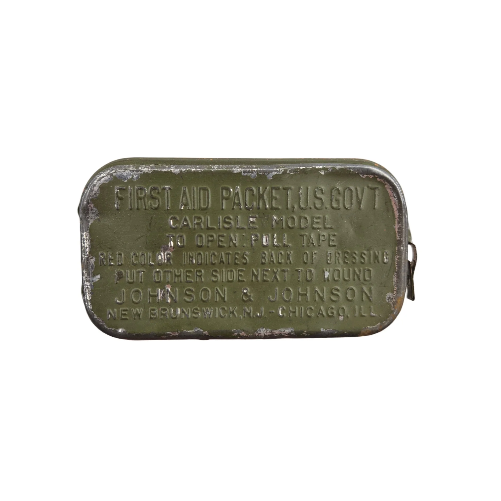 U.S. M1942 Pouch with First-Aid Packet 1943 - Image 4