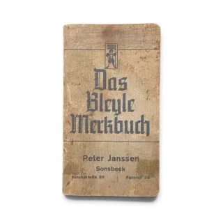 German “Das Bleyle Merkbuch” pocket reference booklet