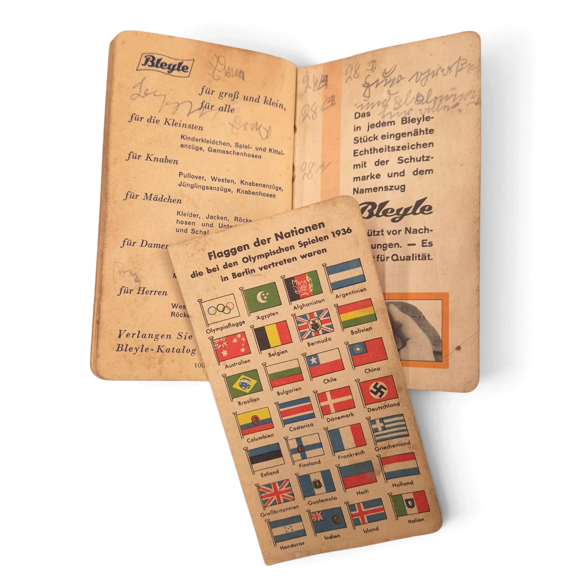 German “Das Bleyle Merkbuch” pocket reference booklet - Image 5