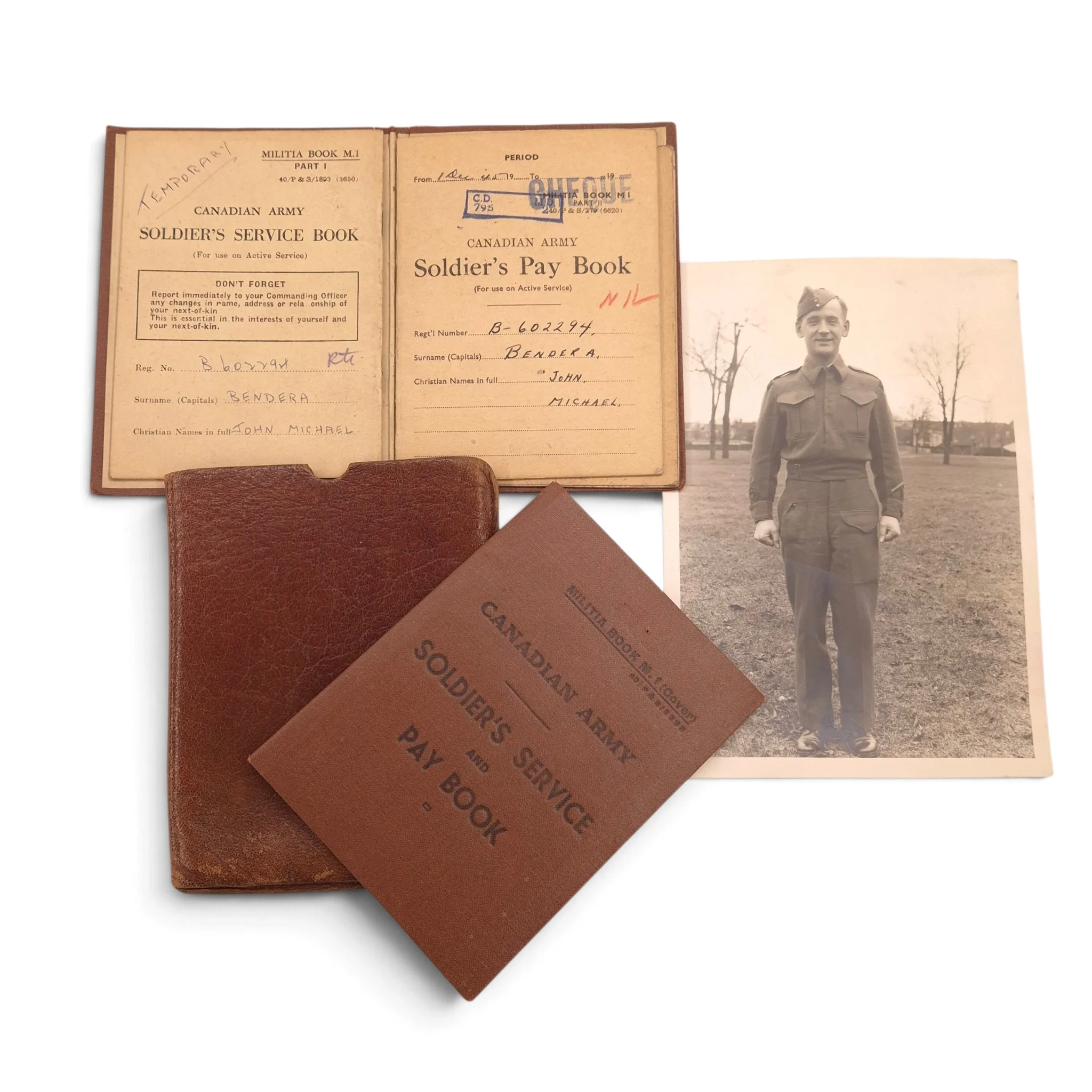 Lincoln & Welland Regiment Grouping – Pte. John M. Bendera - Image 10