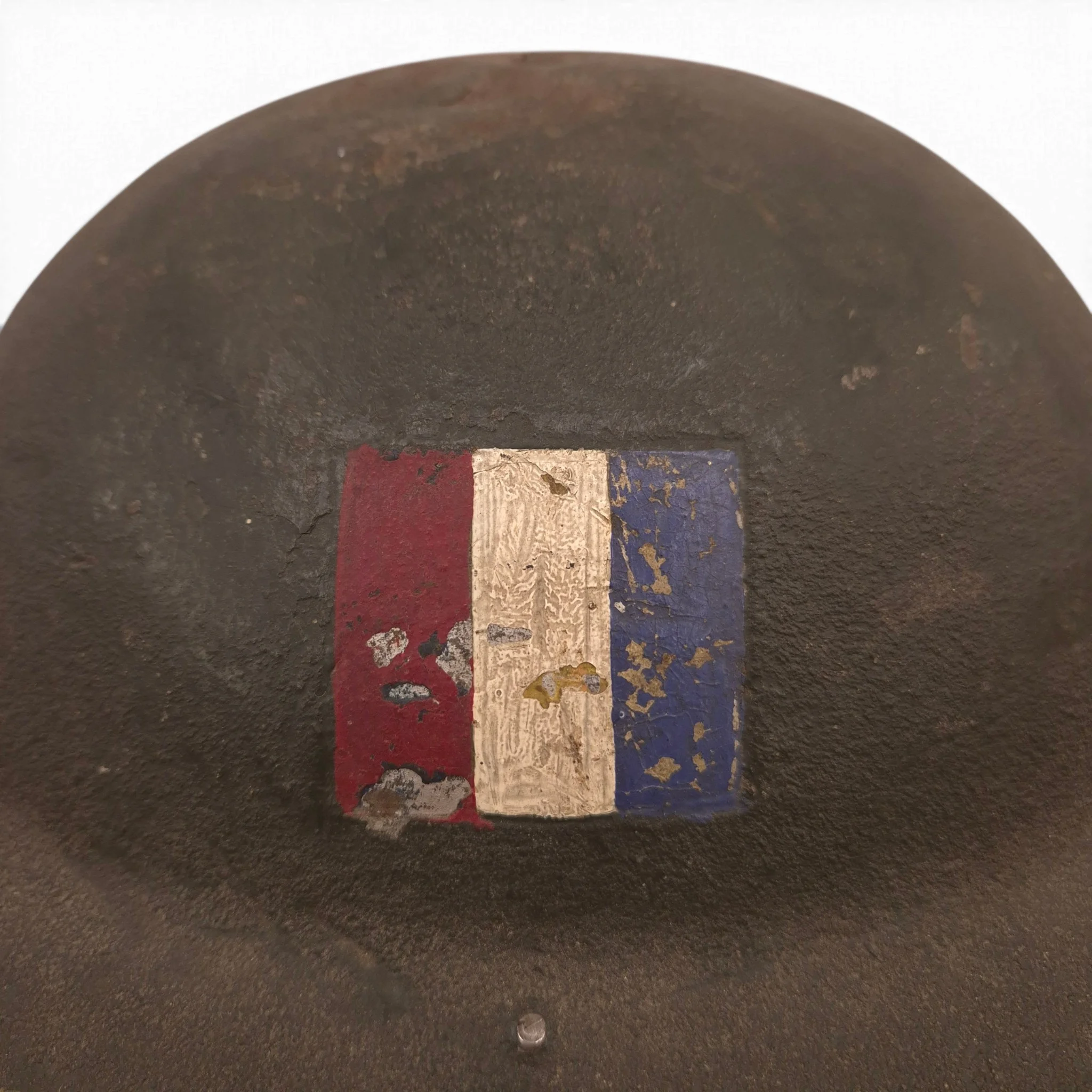 British MkII Helmet with Unit Flash and Name - Image 2