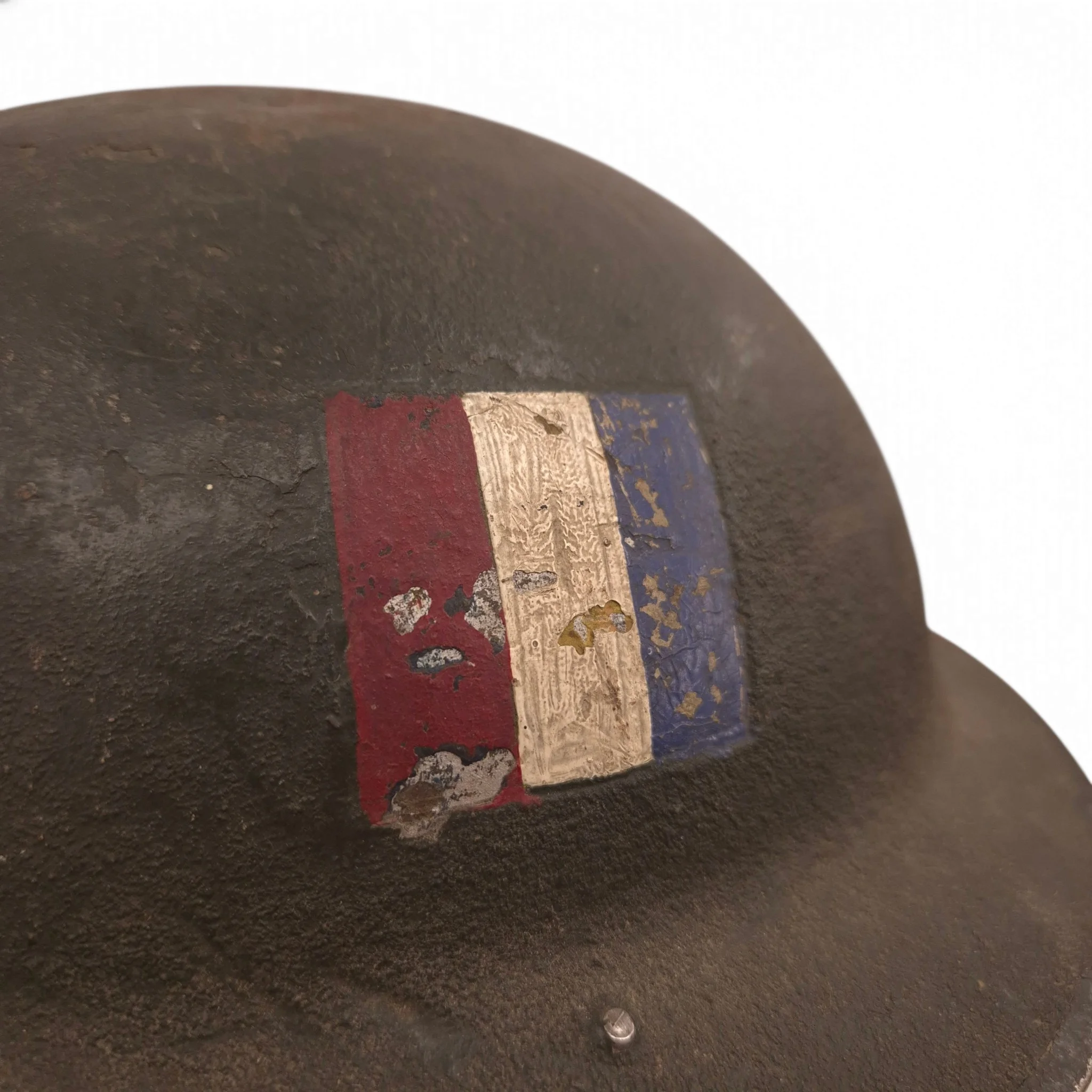 British MkII Helmet with Unit Flash and Name - Image 5