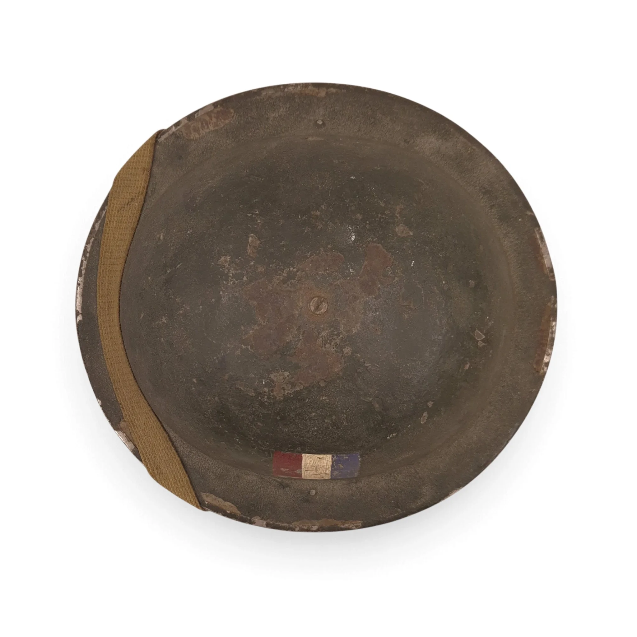 British MkII Helmet with Unit Flash and Name - Image 7
