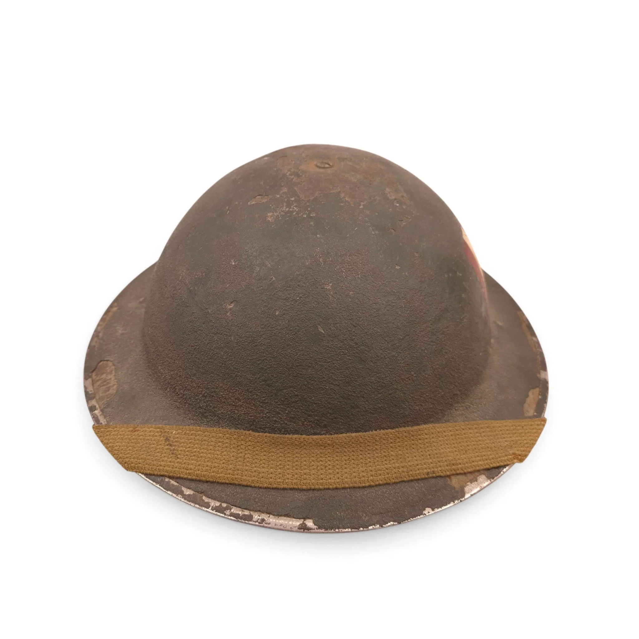 British MkII Helmet with Unit Flash and Name - Image 10