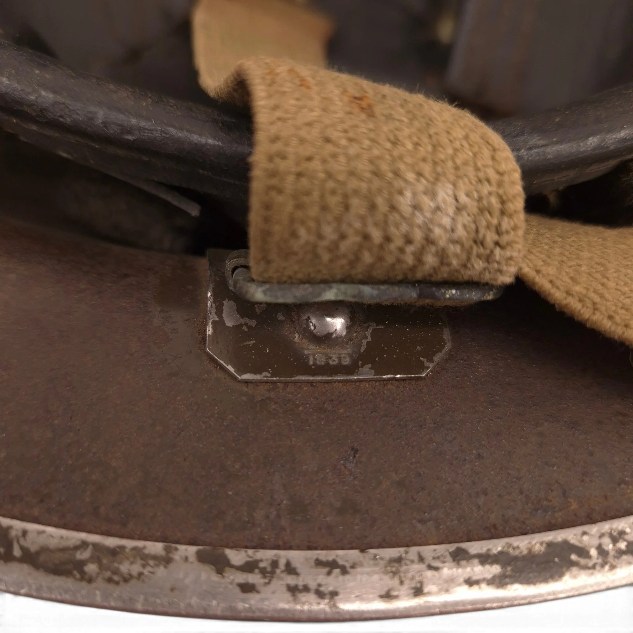 British MkII Helmet with Unit Flash and Name - Image 12