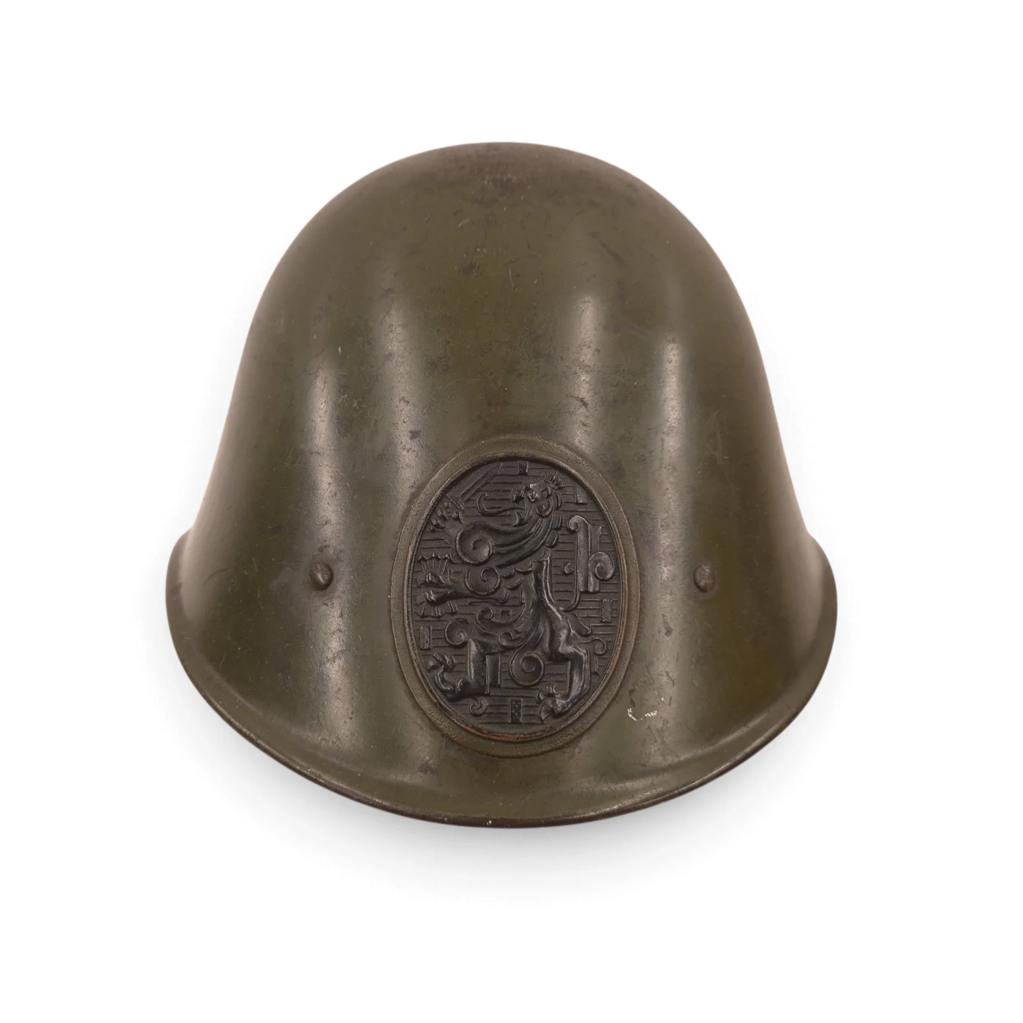 Dutch M34 Helmet - De Volharding, Amsterdam