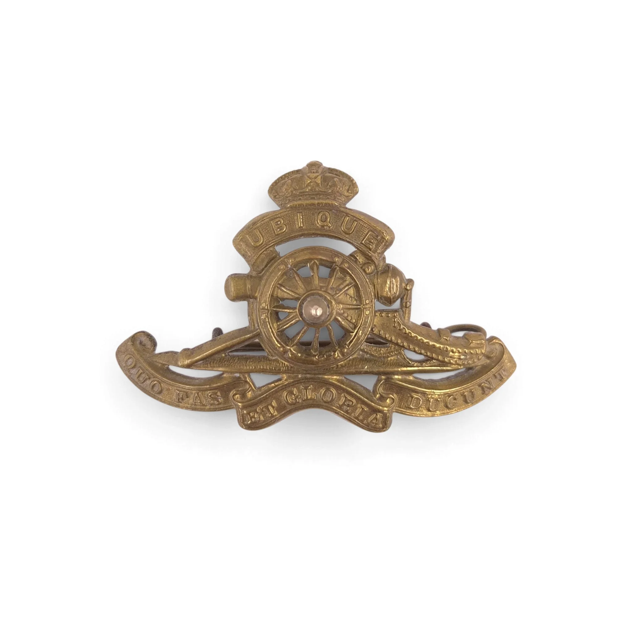 Royal Artillery (unusual modification) - Cap badge