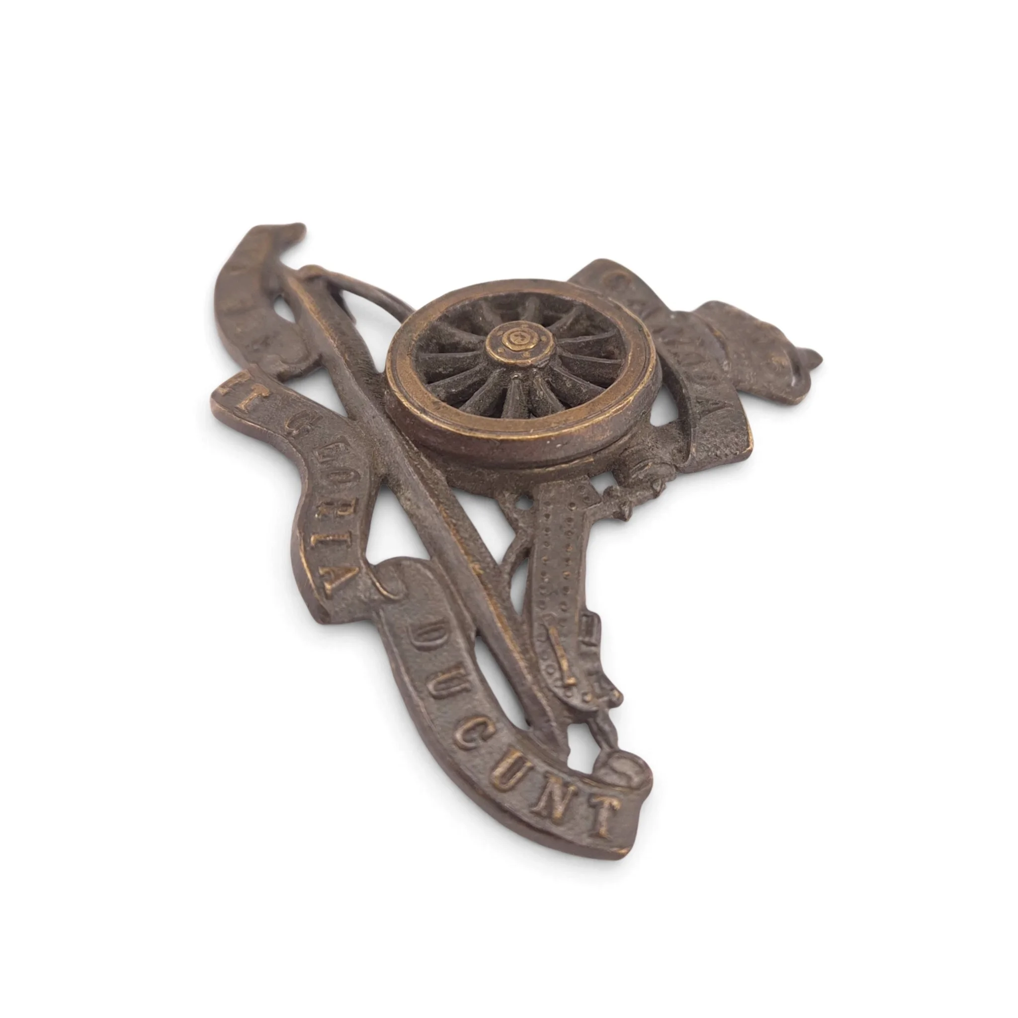 Royal Artillery (Spinning wheel) - Cap badge - Image 2