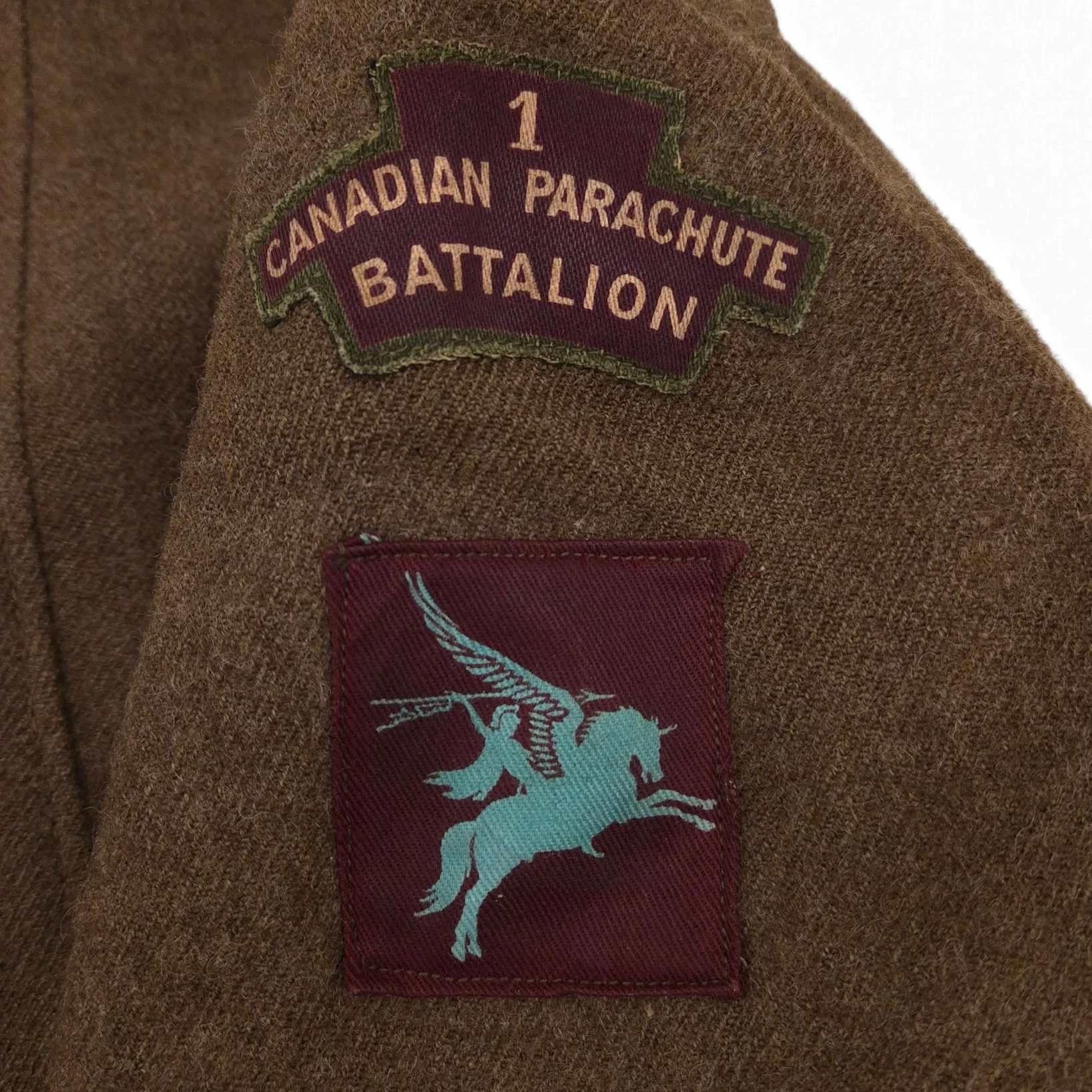 1st Canadian Parachute Battalion - Battle Dress Jacket 1944 - Image 8